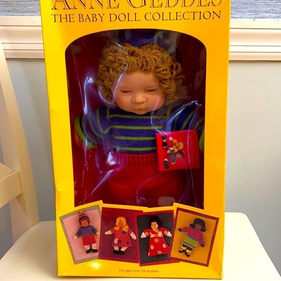 New in Box Vintage 90’s Anne Geddes The Baby Doll Collection No. 575571 - Picture 1 of 5